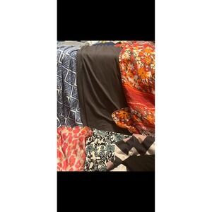 Lot of 7 Womens Clothing Bundle Lot Mix Variety Patterns Colors Style Size Large